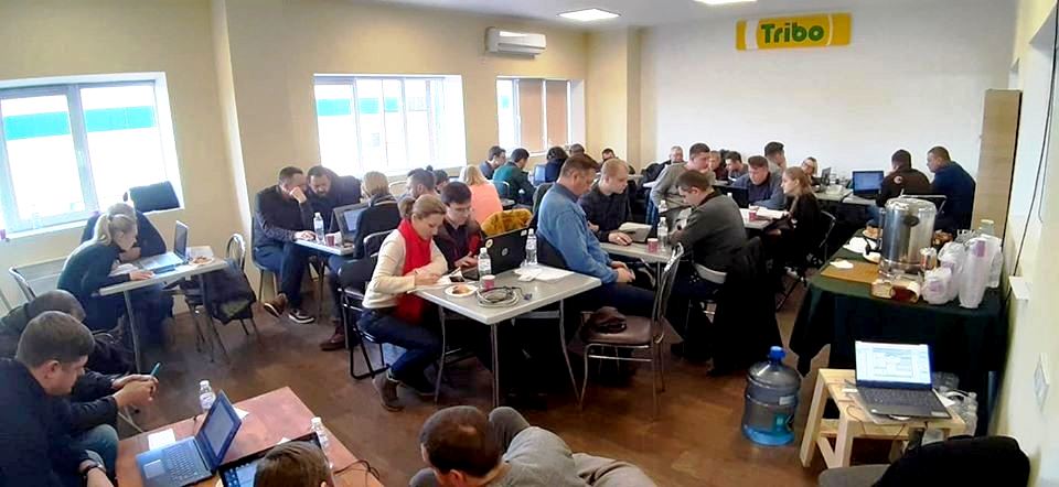 Тренінг Компанії інтелектуальних технологій на заводі ТРІБО